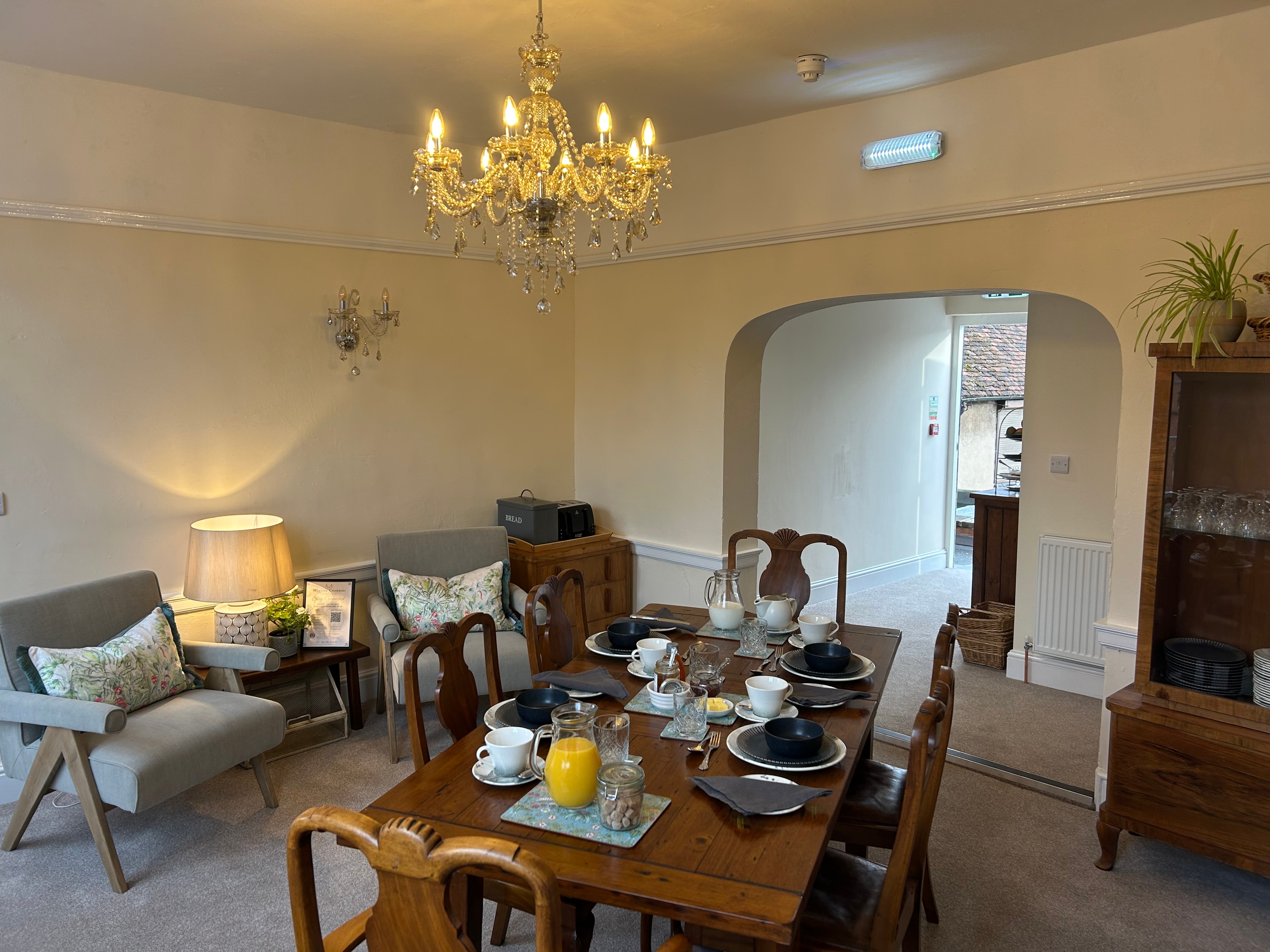 Bedroom at Minster Chambers Townhouse Suites